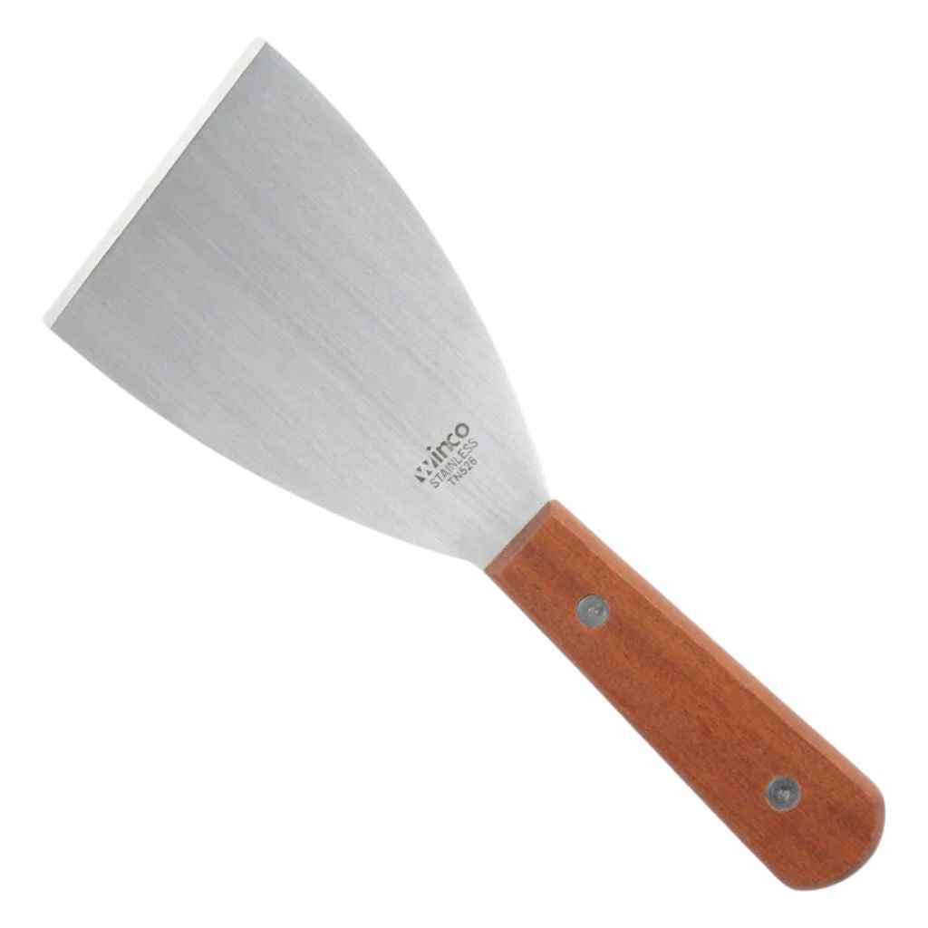 Winco Espátula de Cocina con Borde Biselado 4-1/2"