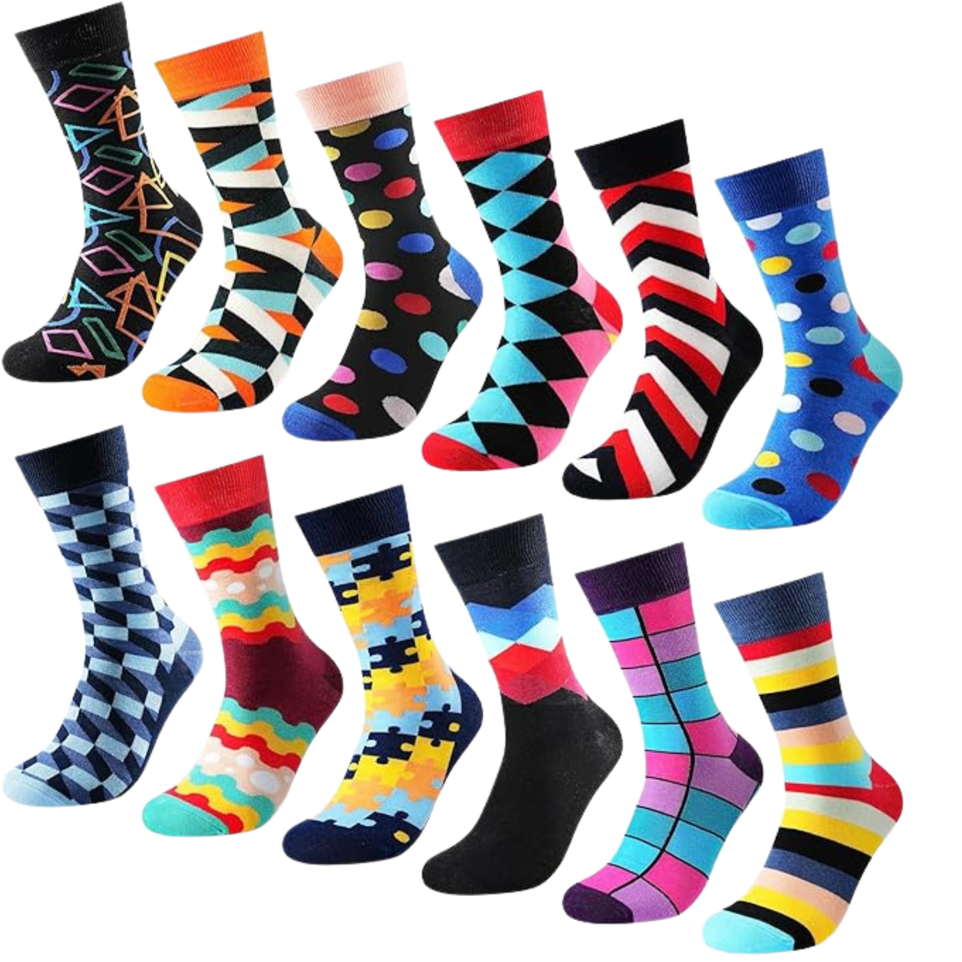 Jeasona Calcetines para Hombre