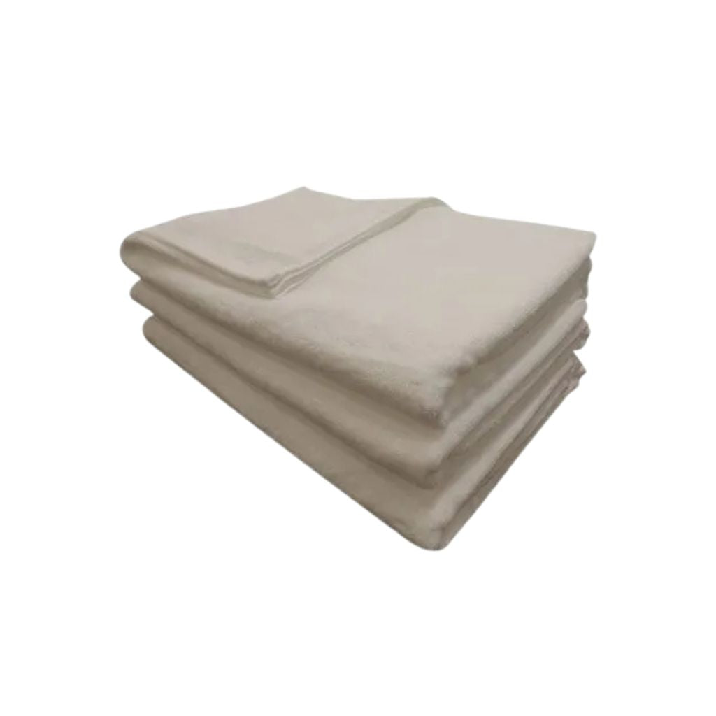 Paño Plus de Playa Blanco de 600g de 76x162cm