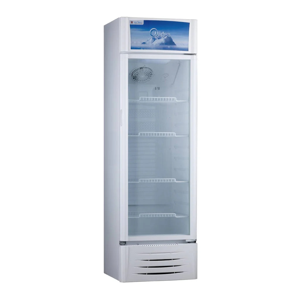 Midea Refrigeradora Exhibidor con Luz 11 Pies, MDRZ309CCNWH-CA