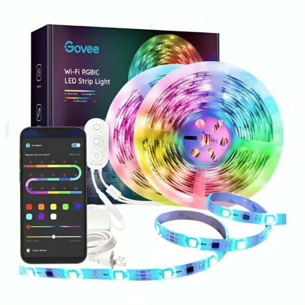 Luces Govee H6110, Wi-Fi, Rgb, 16.4Ft X 2 Rollos, H61101A3