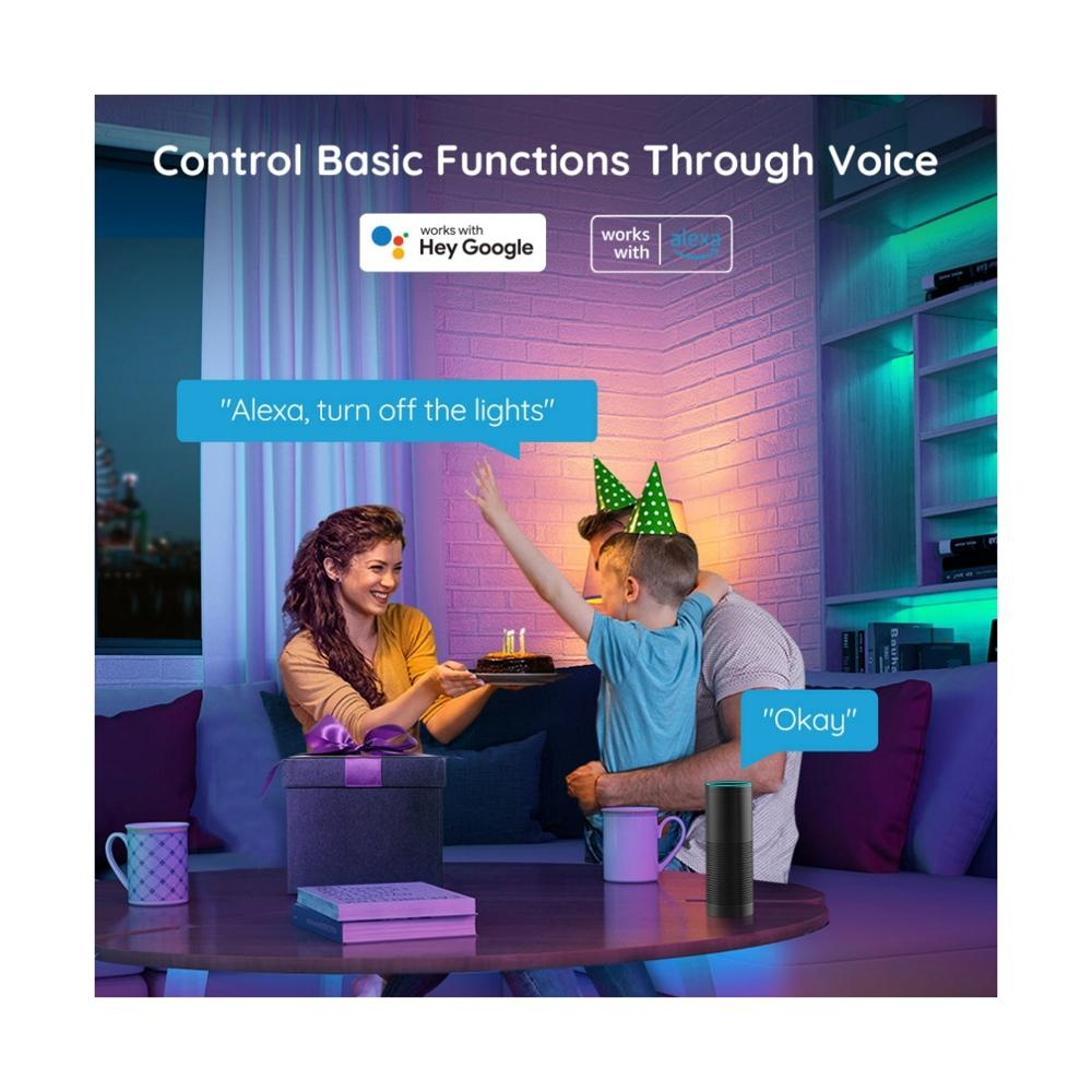 Luces Govee H6110, Wi-Fi, Rgb, 16.4Ft X 2 Rollos, H61101A3