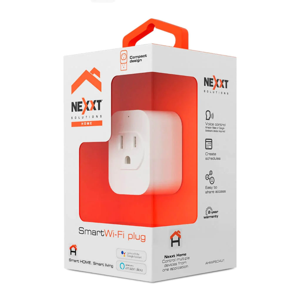 Nexxt Kit Smart Home Cámara + Enchufe + Bombillo Inteligente NHK-K116