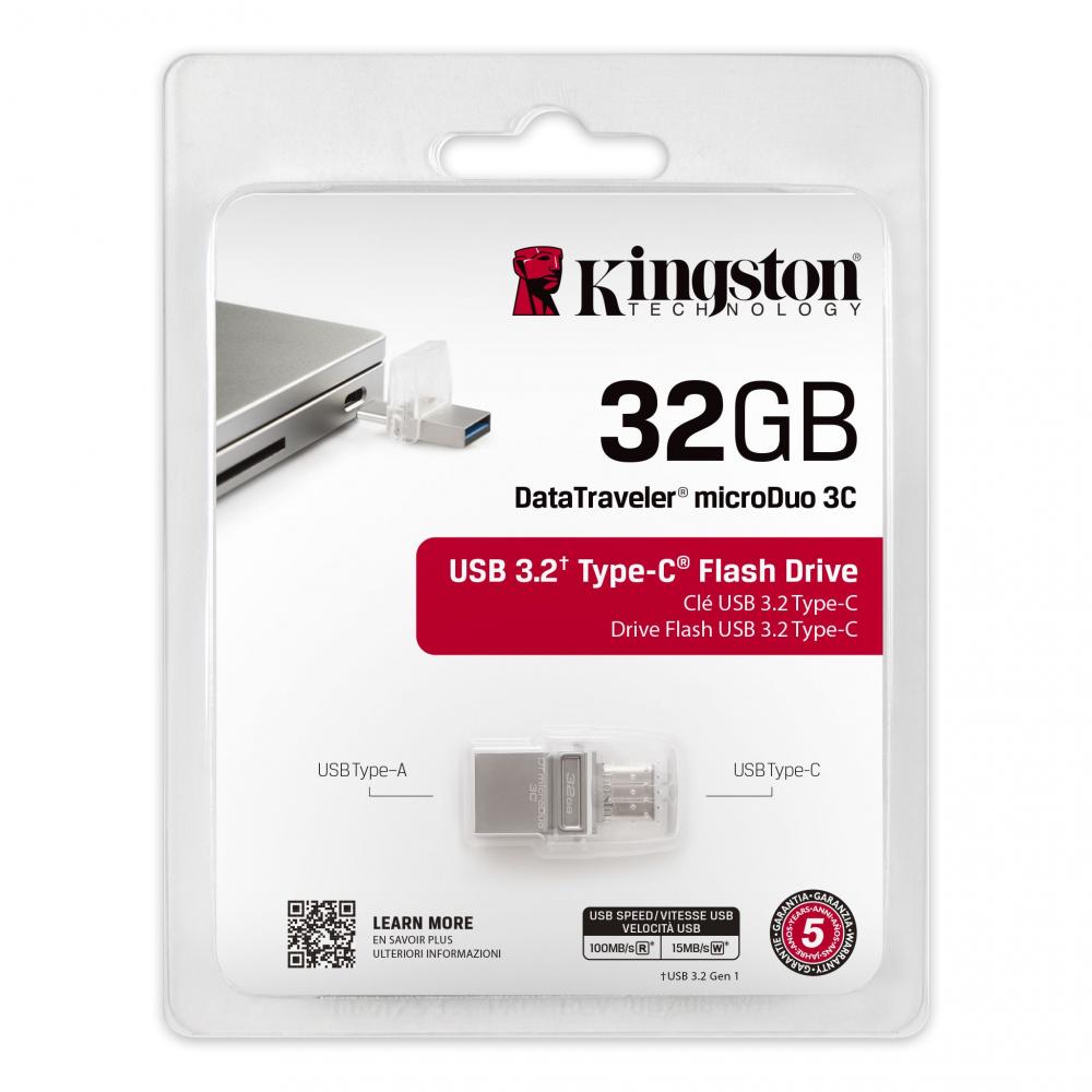 Kingston Memoria USB 32GB DTDUO3C/32Gb-TW