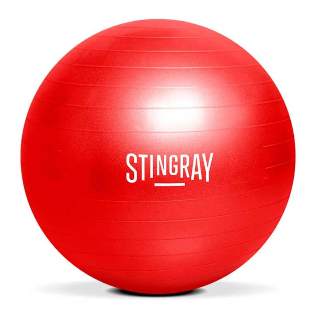 Stingray Bola de Gimnasion 65mm Roja