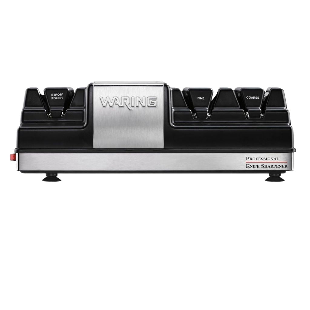 Waring Afilador de Cuchillos Industrial de Tres Estaciones Eléctrico