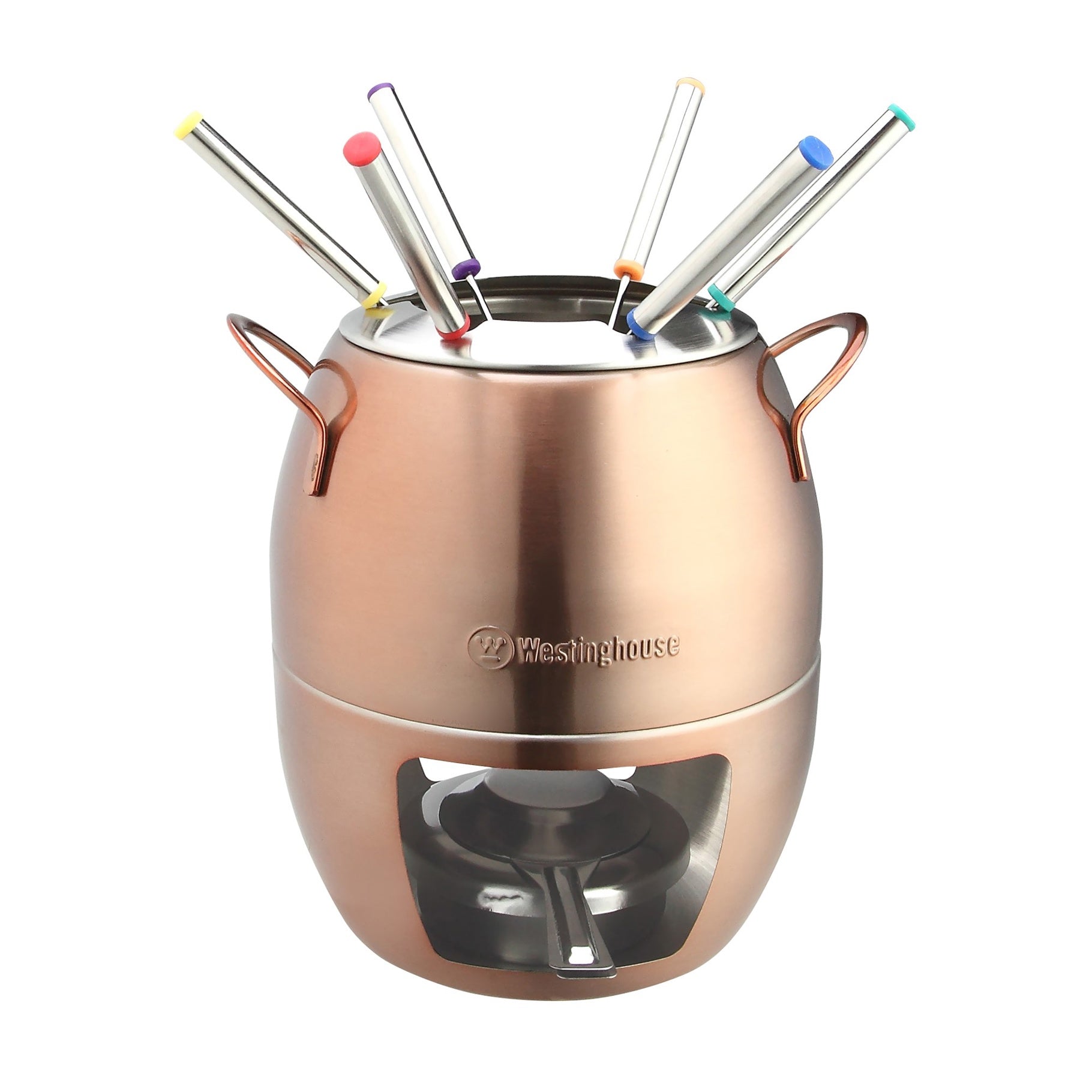 Westinghouse Juego de Fondue de Acero Inoxidable 2L, WH00199