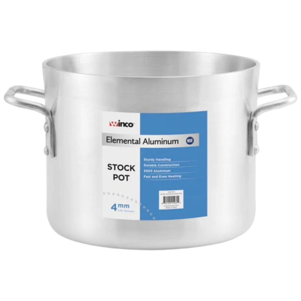 Winco Olla de Aluminio 32 Cuartos Galón