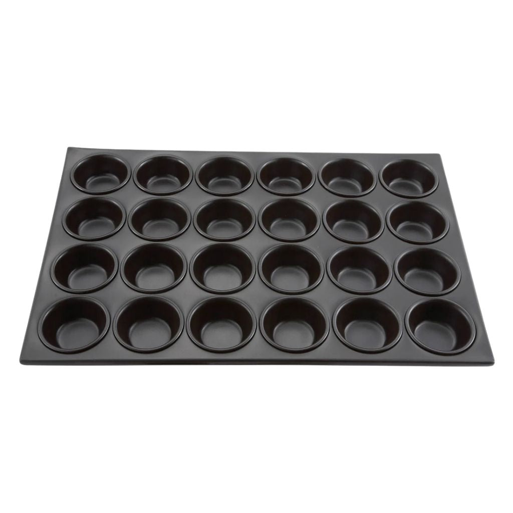 Winco Molde para Hornear para 24 Muffins Antiaderente