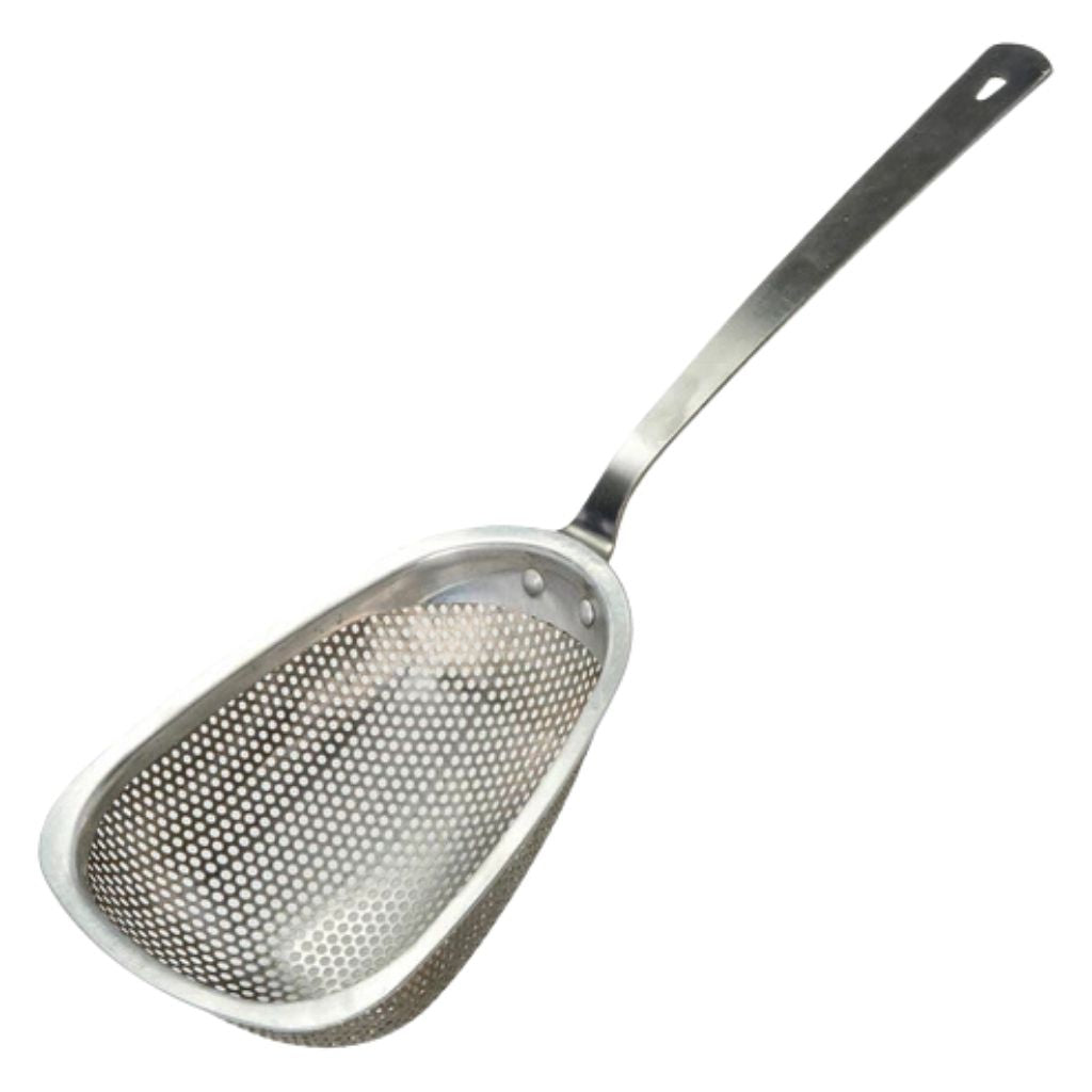 Winco Cuchara Colador de Acero 7"