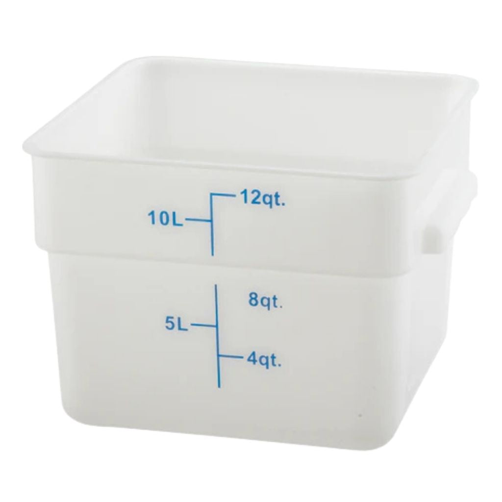 Winco Contenedor Blanco 12Qt