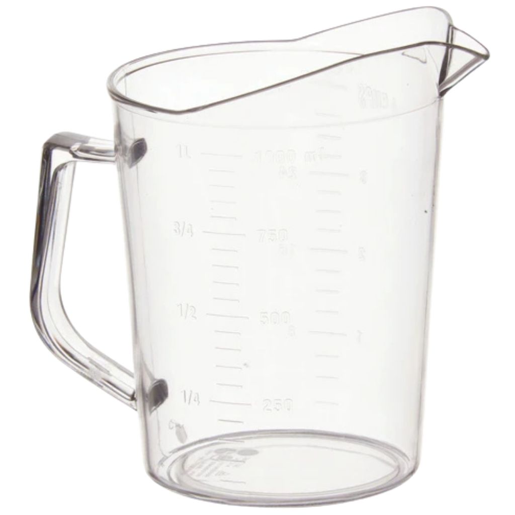 Winco Pichel de Medida de Policarbonato 1 QT