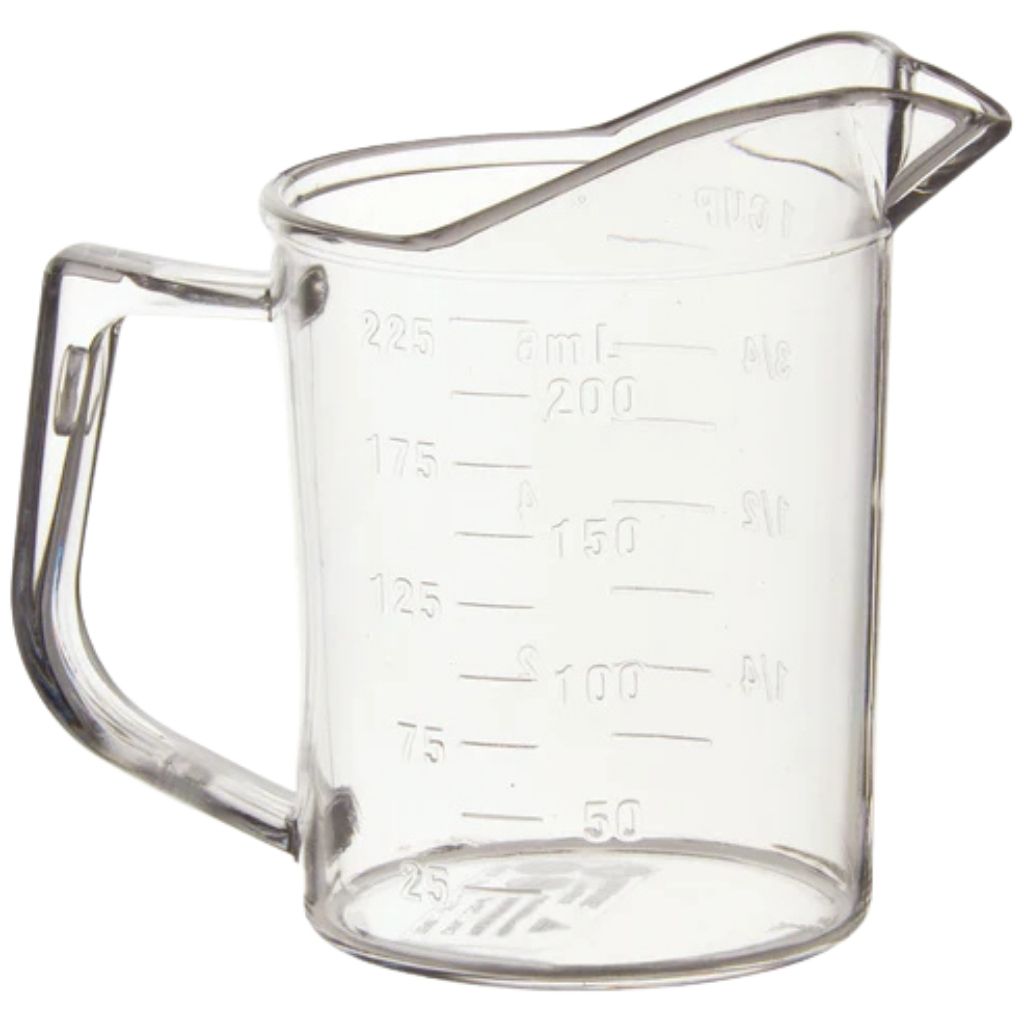Winco Pichel de Medida de Policarbonato de 1 Taza
