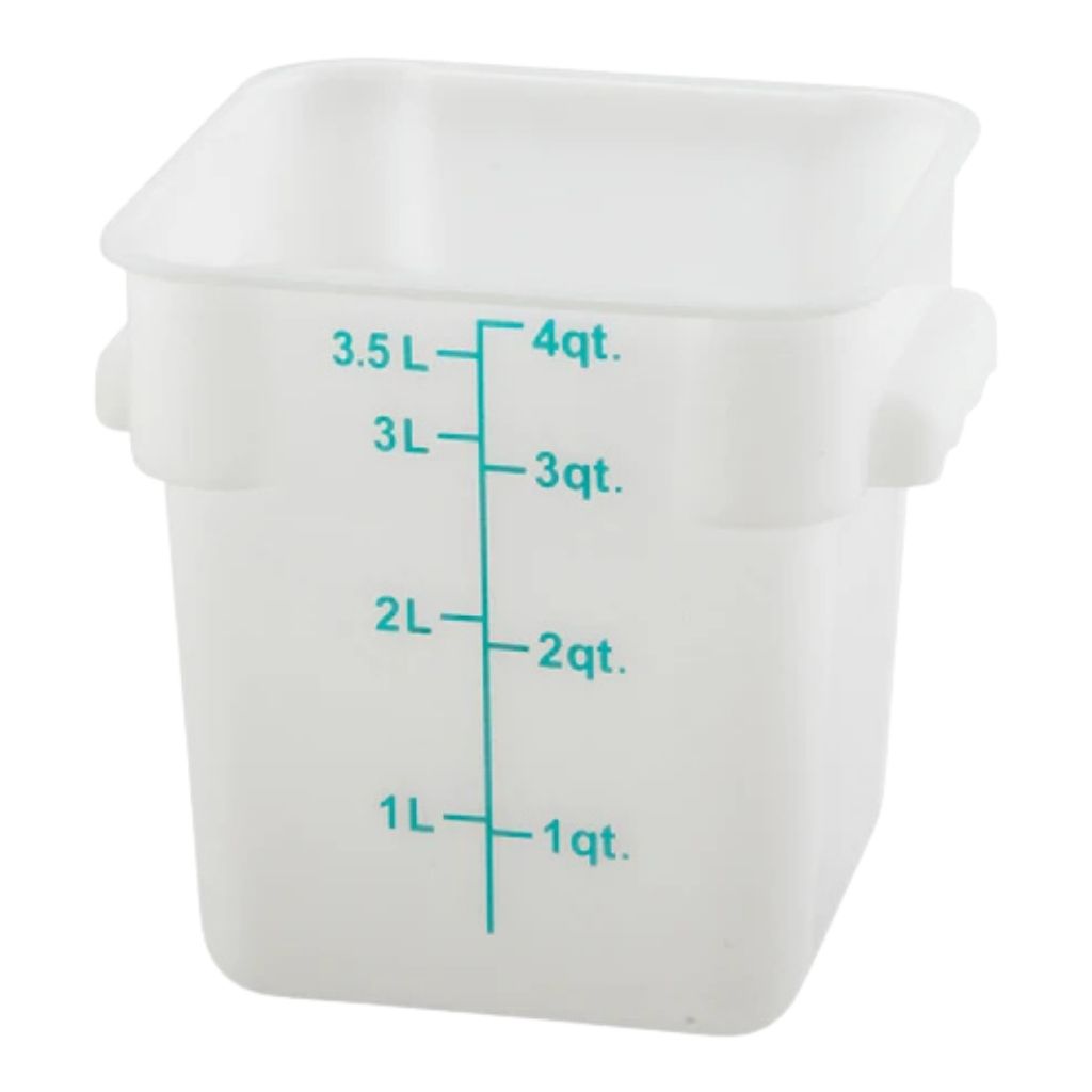 Winco Contenedor Translucido 4QT