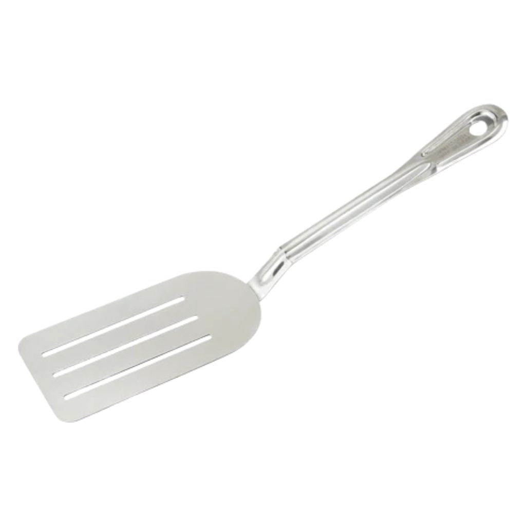 Winco Espátula de Cocina para Voltear de Hoja Ranurada
