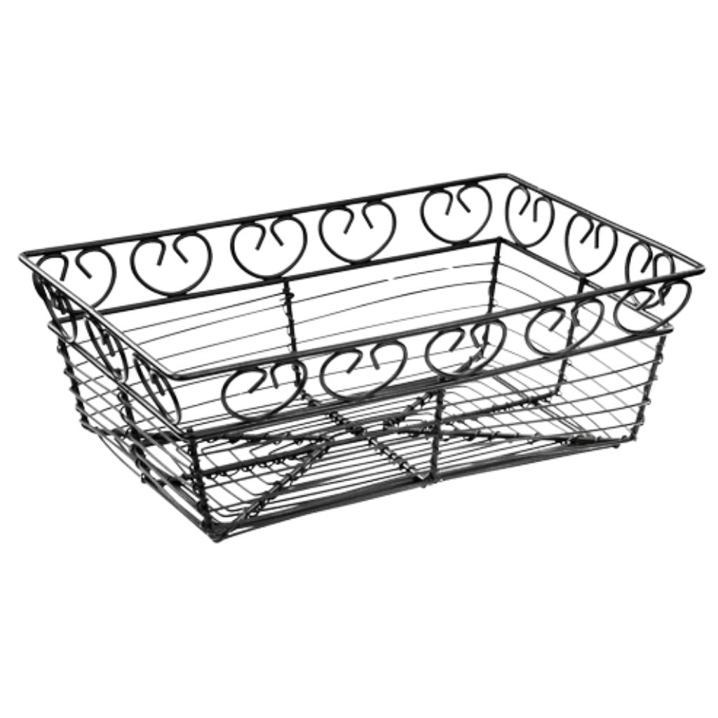 Winco Canasta Metálica Rectangular de 9" x 5.75"