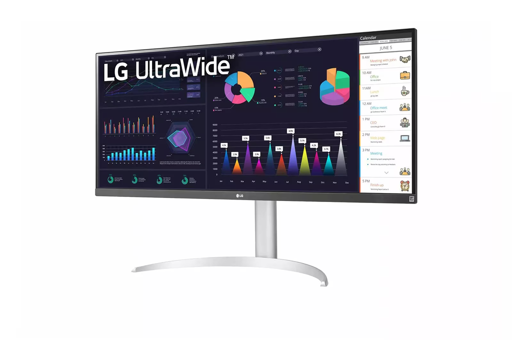 LG Monitor 34" Ultrawide, 34WQ650-W