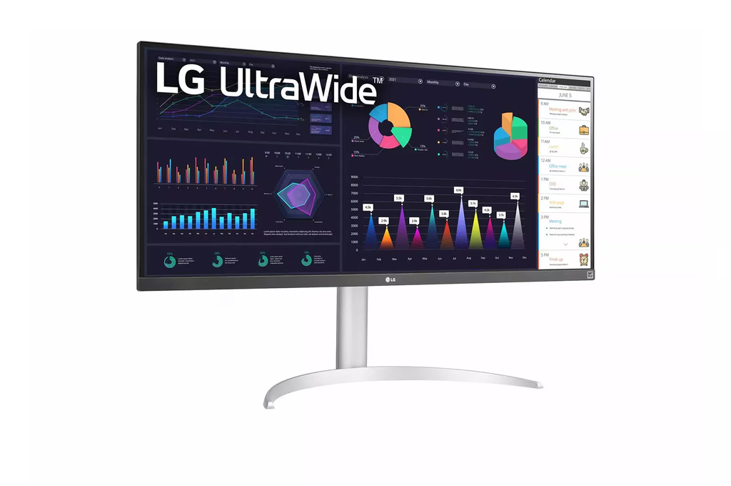 LG Monitor 34" Ultrawide, 34WQ650-W