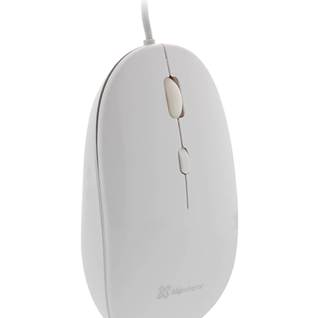 Klip Xtreme Mouse Alámbrico Klear KMO-201WH