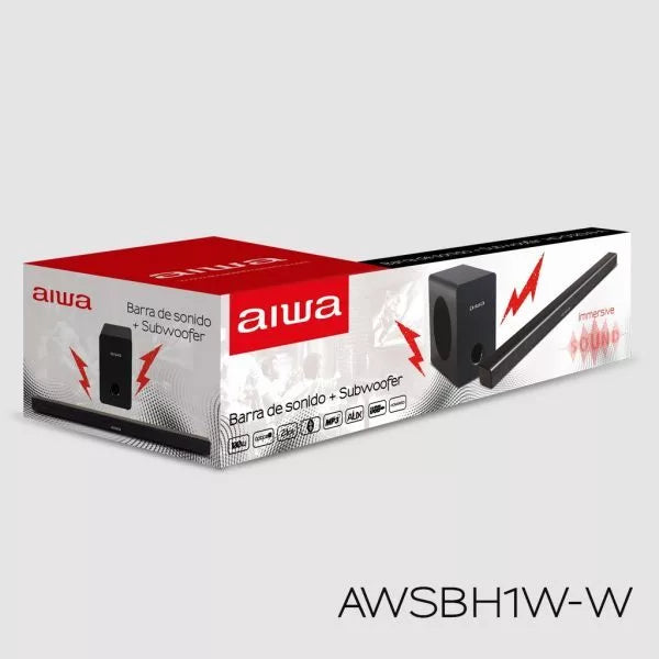 Aiwa Barra de Sonido con Woofer Wireless