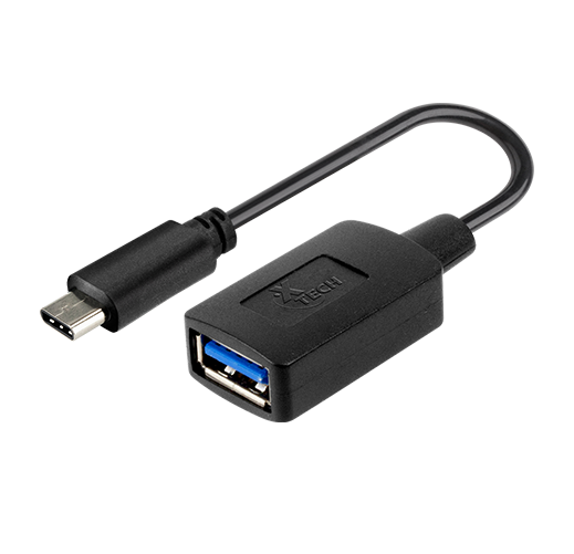 Xtech Cable Adaptador USB Tipo C macho a USB 3.0 A Hembra (XTC-515)