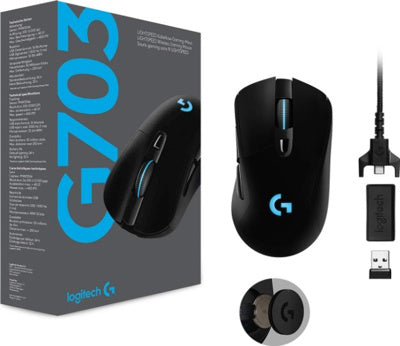 Logitech Mouse Hero Negro G703 910-005638