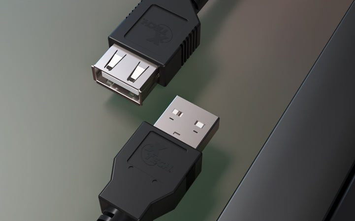 Xtech Cable USB 2.0 A-Macho a A-Hembra