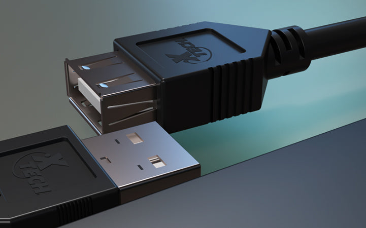 Xtech Cable USB 2.0 A-Macho a A-Hembra