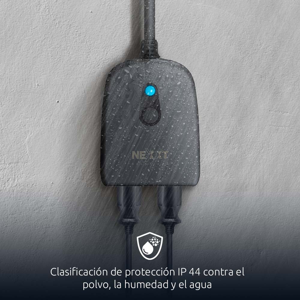Nexxt Enchufe Inteligente Dual con Conexión Wi-Fi para Exterior