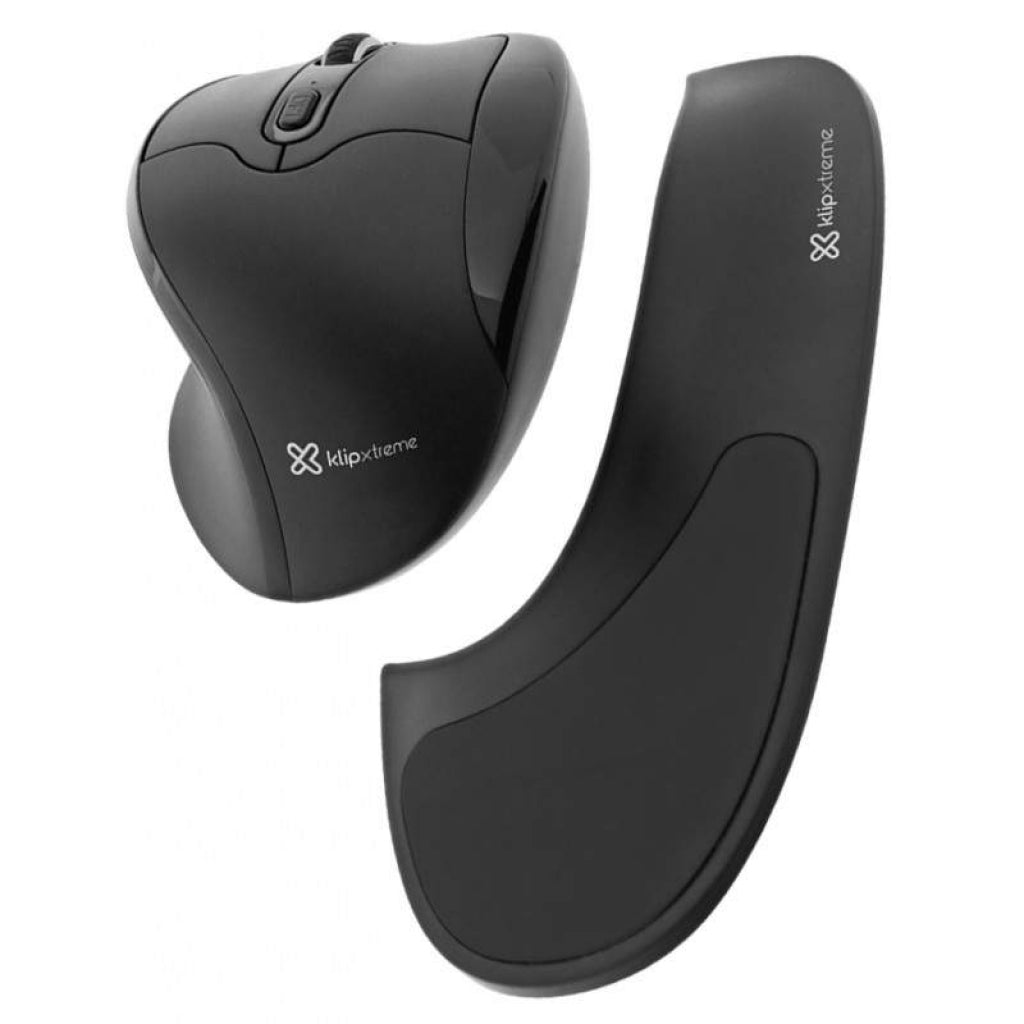 Klip Xtreme Mouse Inalámbrico Semi-Vertical Flexor, KMW-750