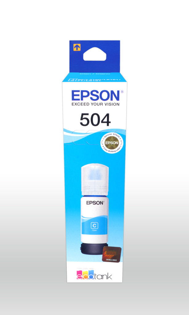 Epson Botella Tinta Cyan T504220-AL