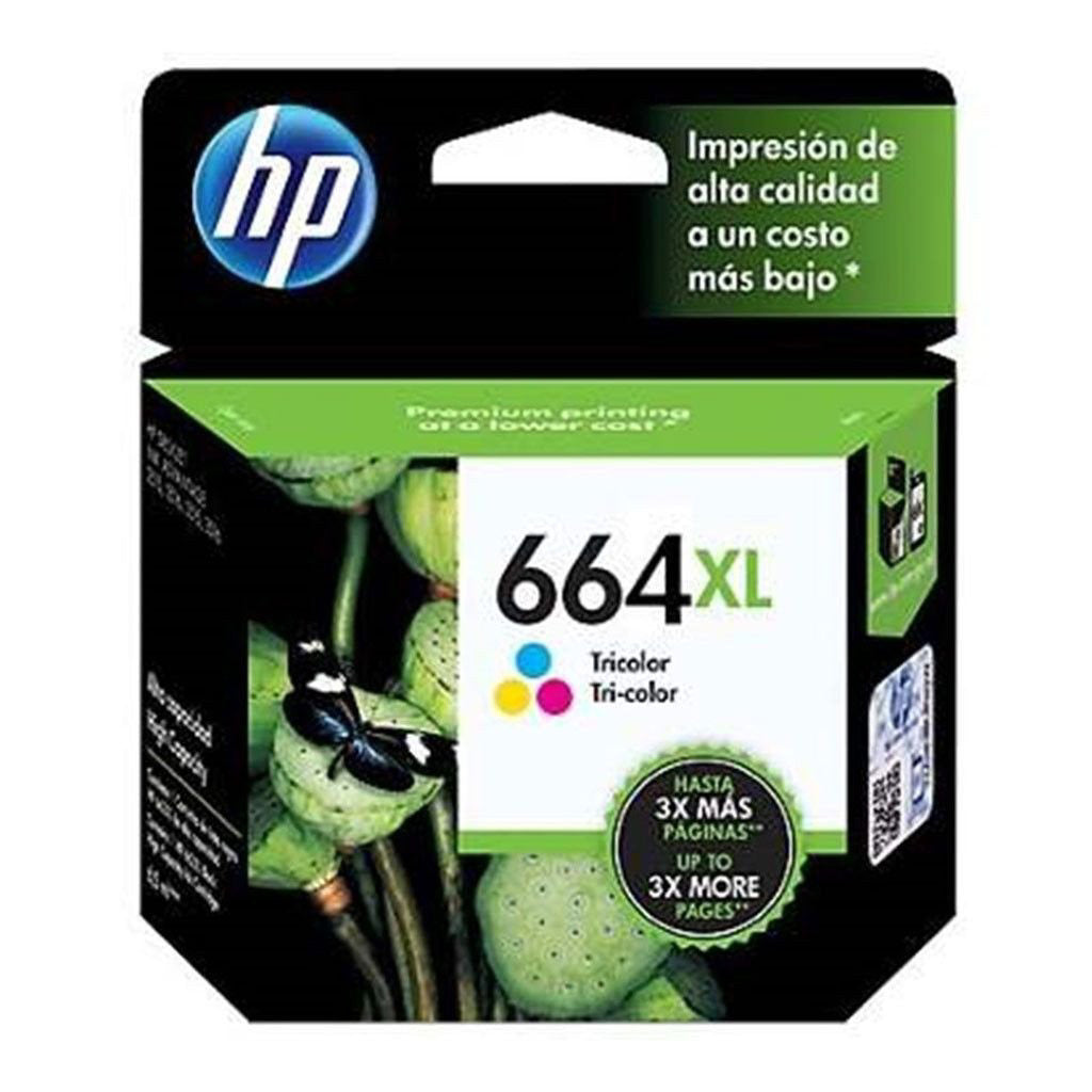 HP Cartucho de Tinta Color #664Xl (F6V30Al)